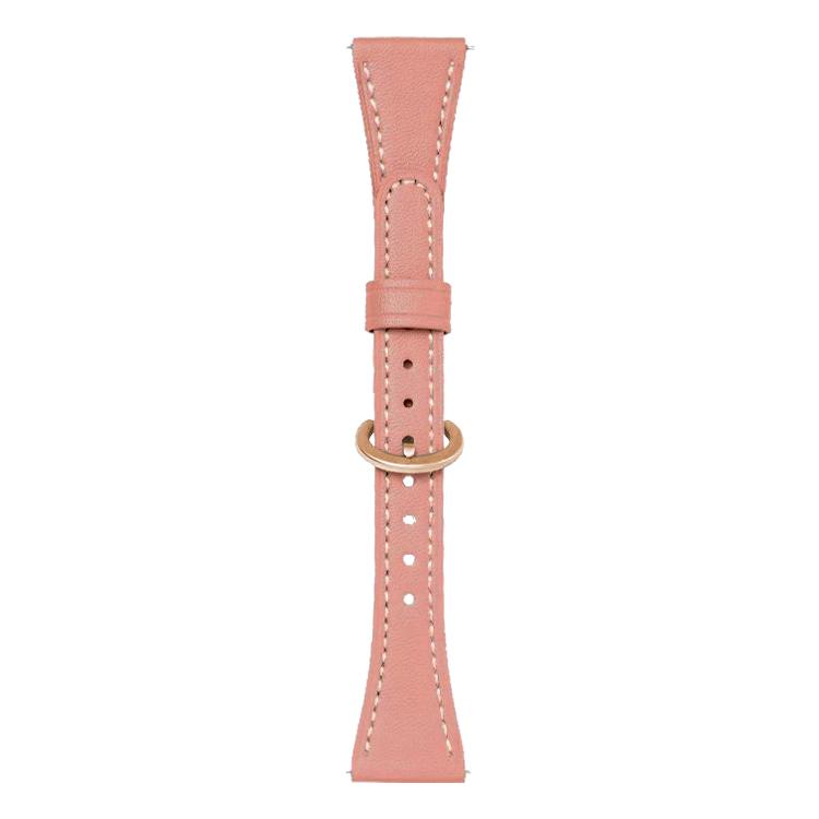 18mm xDfind Flat-head Horseshoe Buckle Vegan Leather Watch Band