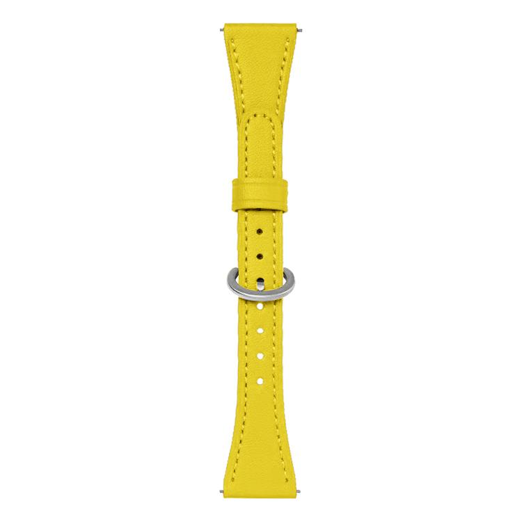 18mm xDfind Flat-head Horseshoe Buckle Vegan Leather Watch Band