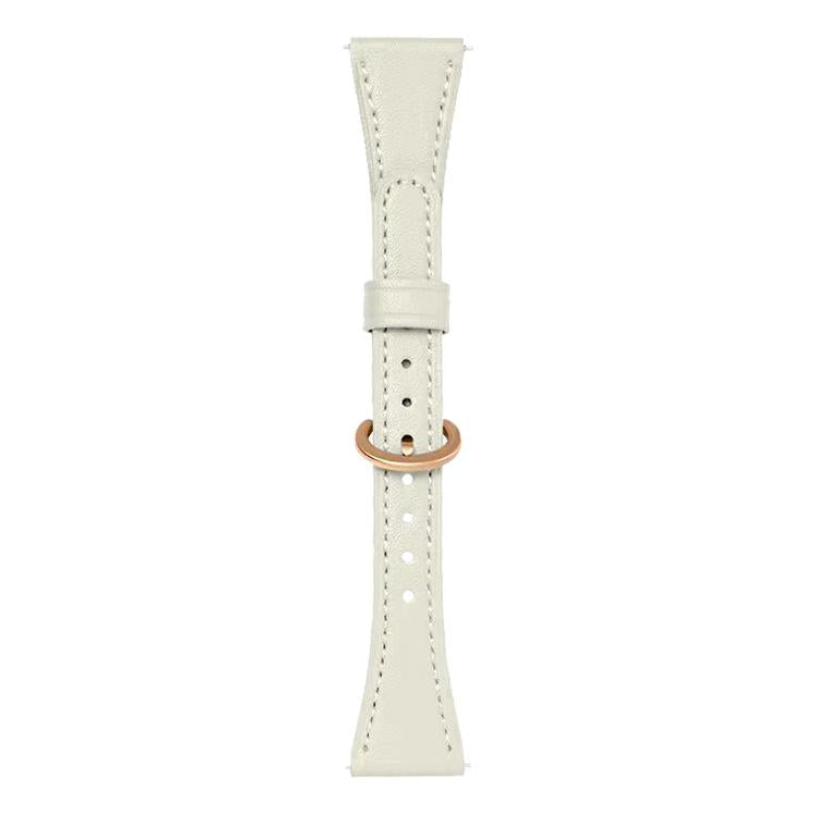 18mm xDfind Flat-head Horseshoe Buckle Vegan Leather Watch Band