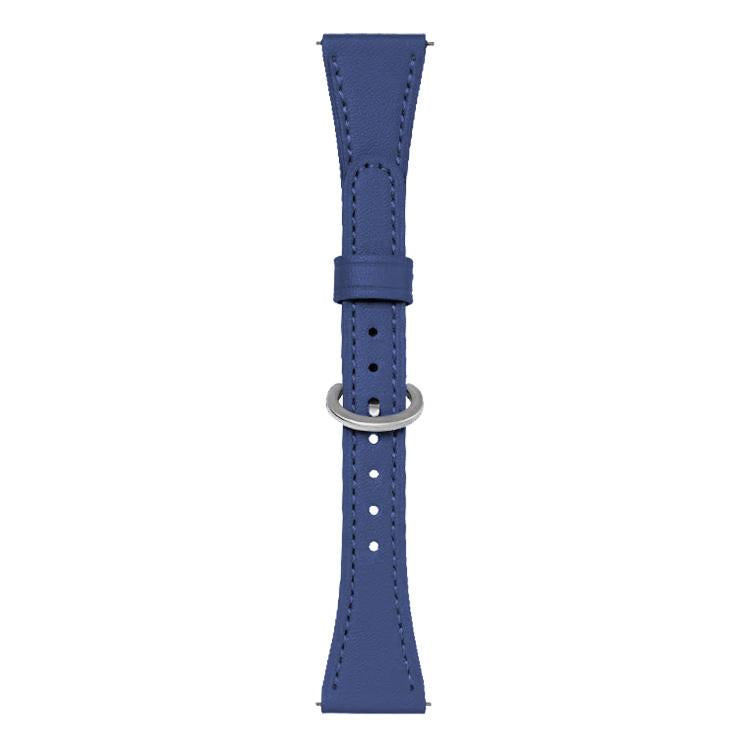 18mm xDfind Flat-head Horseshoe Buckle Vegan Leather Watch Band