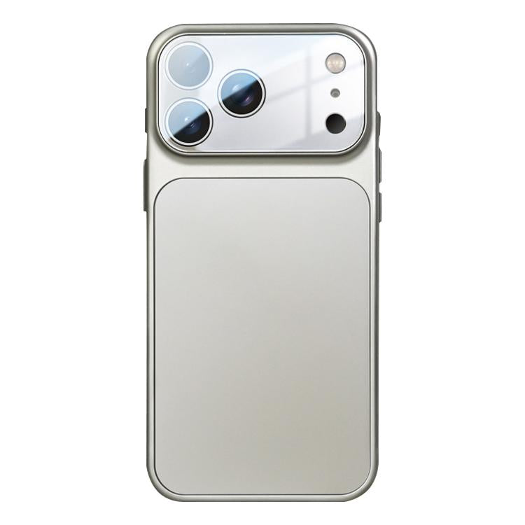 For iPhone 17 Pro Frosted Acrylic Hybrid TPU Phone Case with Lens Film