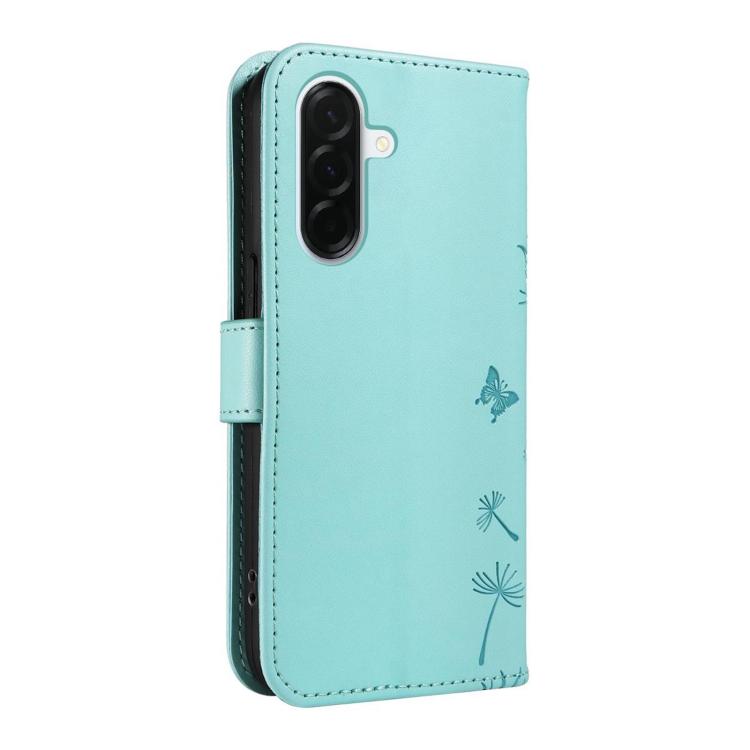 For Galaxy A27 5G Dandelion Embossed Pattern Flip Leather Phone Case