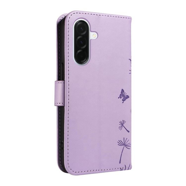 For Galaxy A27 5G Dandelion Embossed Pattern Flip Leather Phone Case