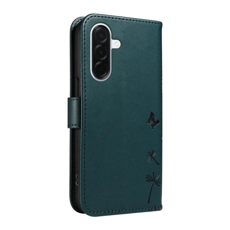 For Galaxy A27 5G Dandelion Embossed Pattern Flip Leather Phone Case