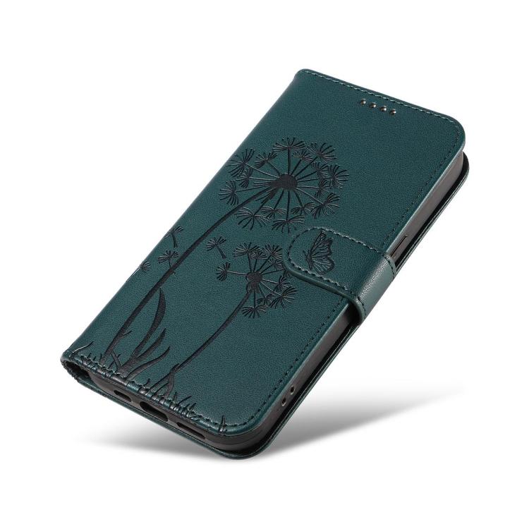 For Galaxy A27 5G Dandelion Embossed Pattern Flip Leather Phone Case