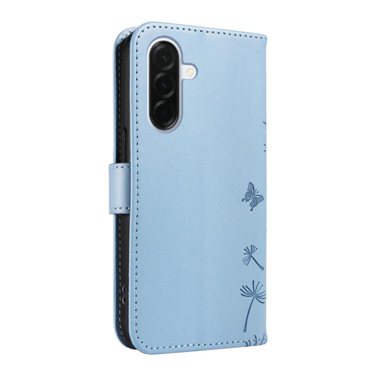 For Galaxy A27 5G Dandelion Embossed Pattern Flip Leather Phone Case
