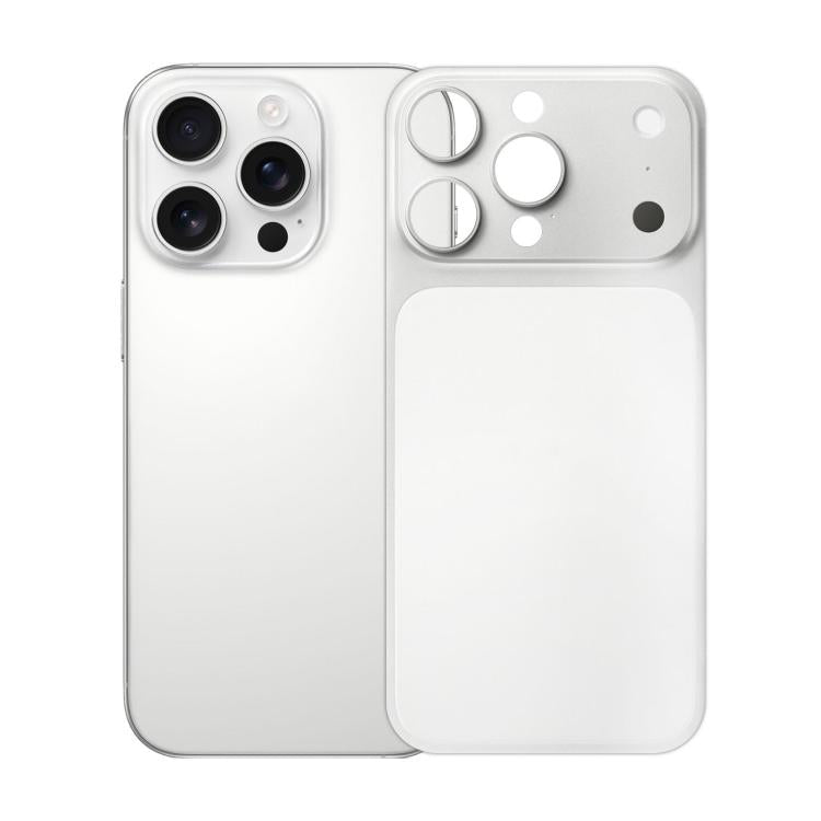For iPhone 13 Pro Max Ultra-Thin Transforms into 17 Series Matte Aluminum Alloy Back Cover
