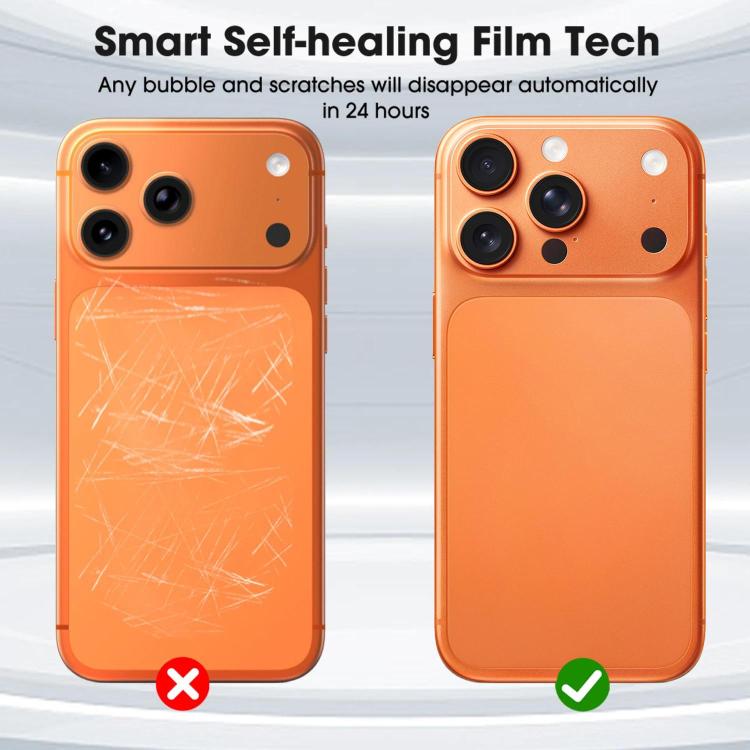 For iPhone 16 Pro Ultra-Thin Transforms into 17 Series Matte PET Back Cover