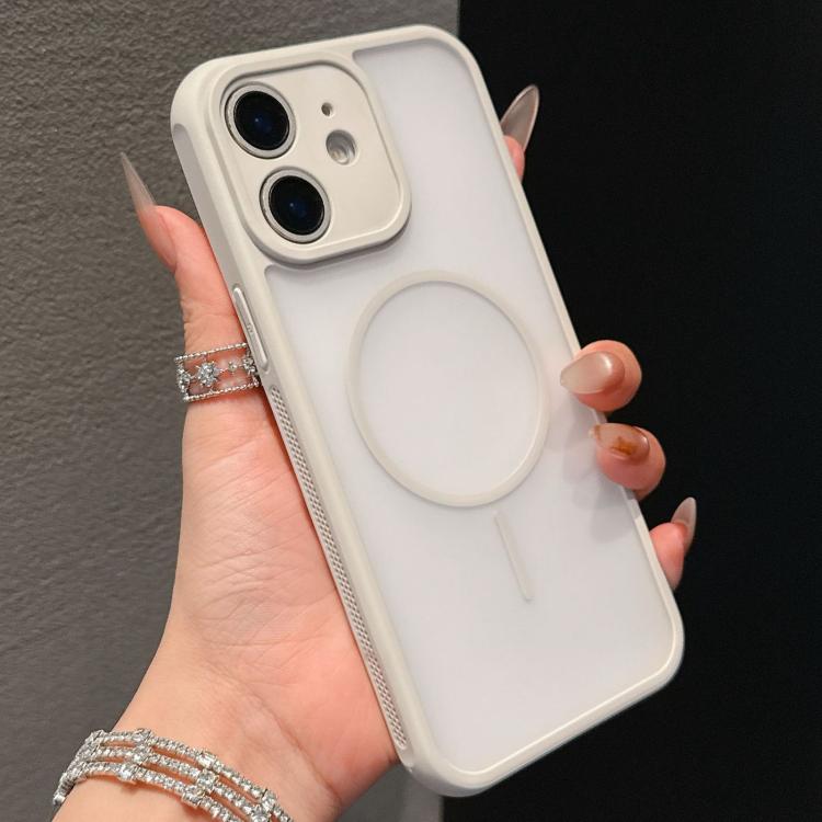 For iPhone 11 Cooling Skin Feel Magnetic Phone Case