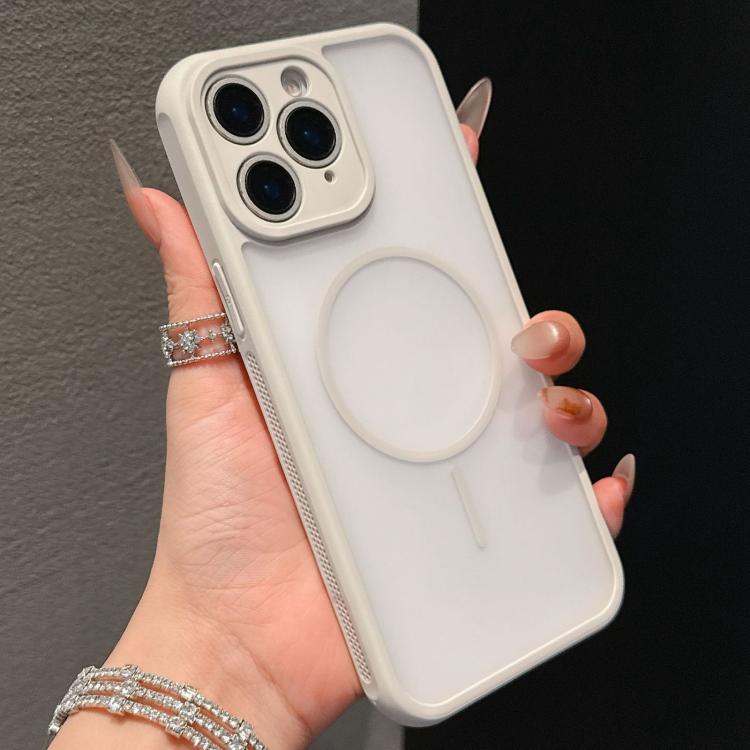 For iPhone 11 Pro Max Cooling Skin Feel Magnetic Phone Case