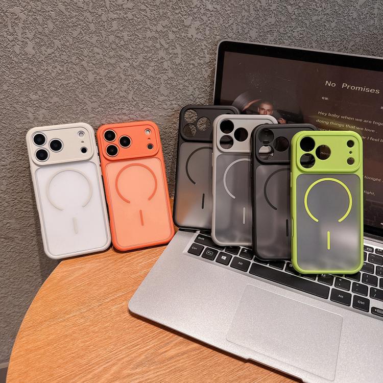 For iPhone 12 Pro Max Cooling Skin Feel Magnetic Phone Case