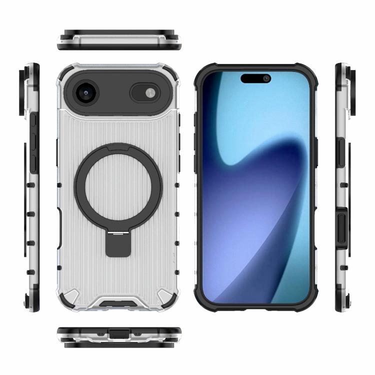For iPhone Air Grating Holder Shockproof Phone Case