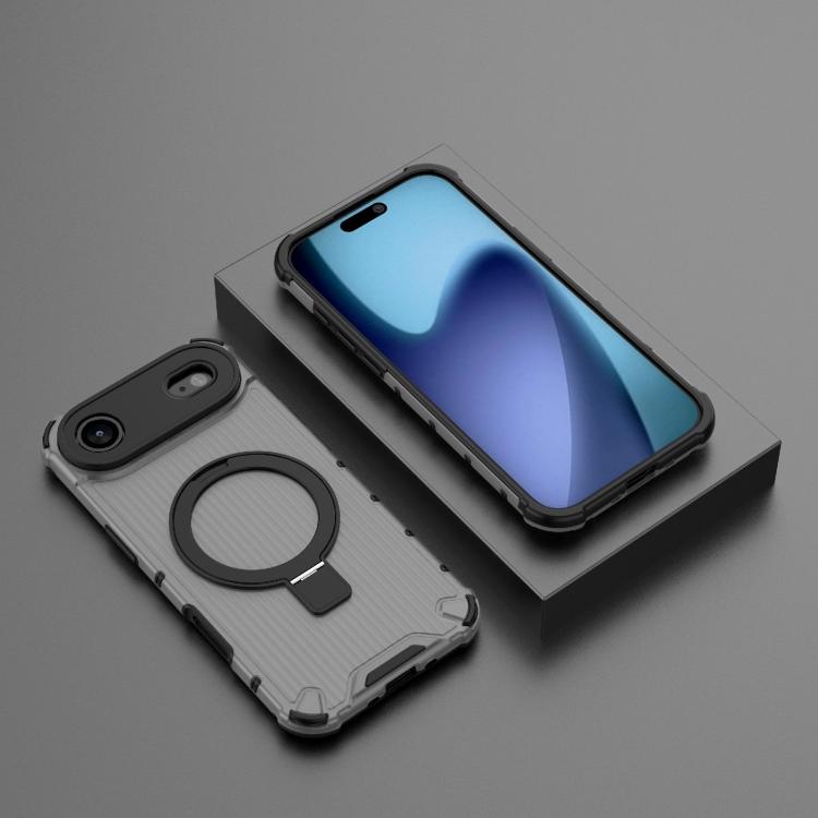 For iPhone Air Grating Holder Shockproof Phone Case