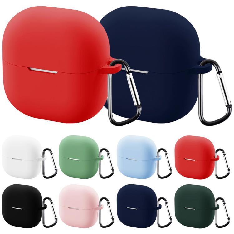 For Huawei FreeClip 2 Liquid silicone Bluetooth Earphone Case with Buckle