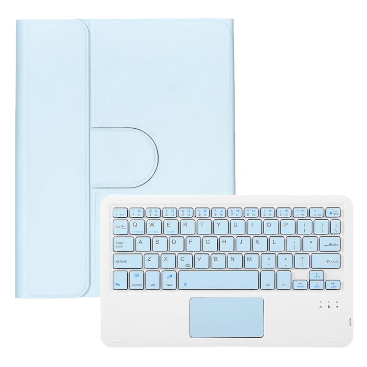 For Xiaomi Redmi Pad 2 360-degree Rotation Bluetooth Keyboard Leather Tablet Case with Touchpad