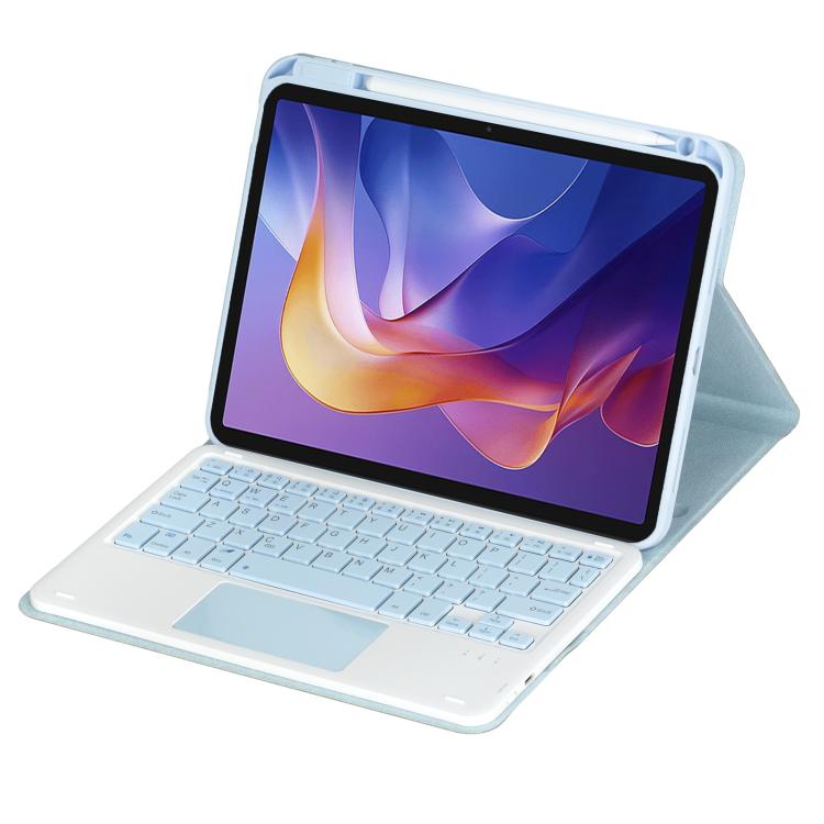For Xiaomi Redmi Pad 2 360-degree Rotation Bluetooth Keyboard Leather Tablet Case with Touchpad