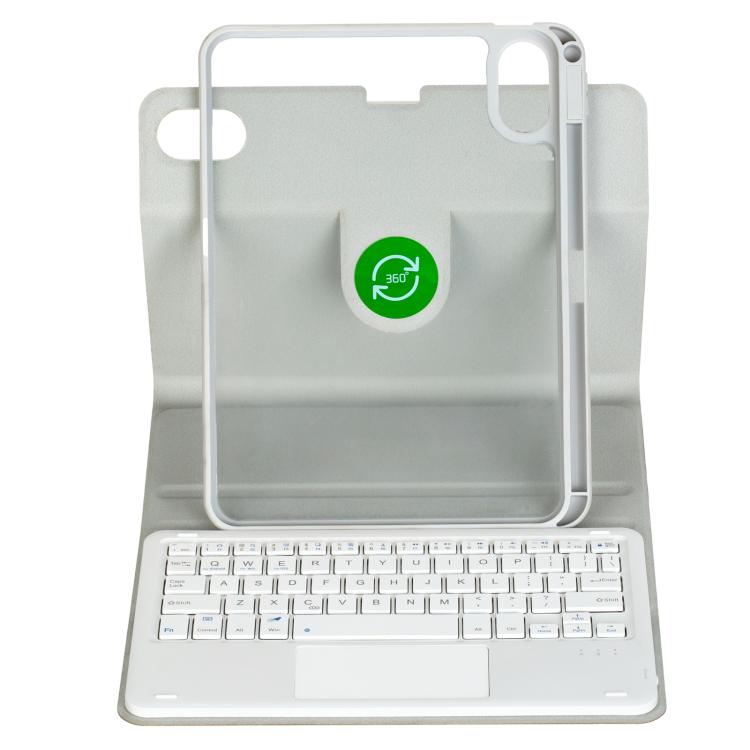 For Xiaomi Redmi Pad 2 360-degree Rotation Bluetooth Keyboard Leather Tablet Case with Touchpad