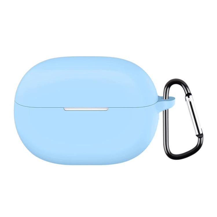 For Huawei FreeBuds Pro 5 Solid Color Silicone Earphone Protective Case with Buckle