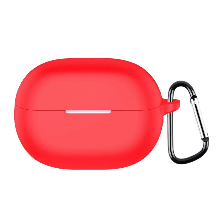 For Huawei FreeBuds Pro 5 Solid Color Silicone Earphone Protective Case with Buckle