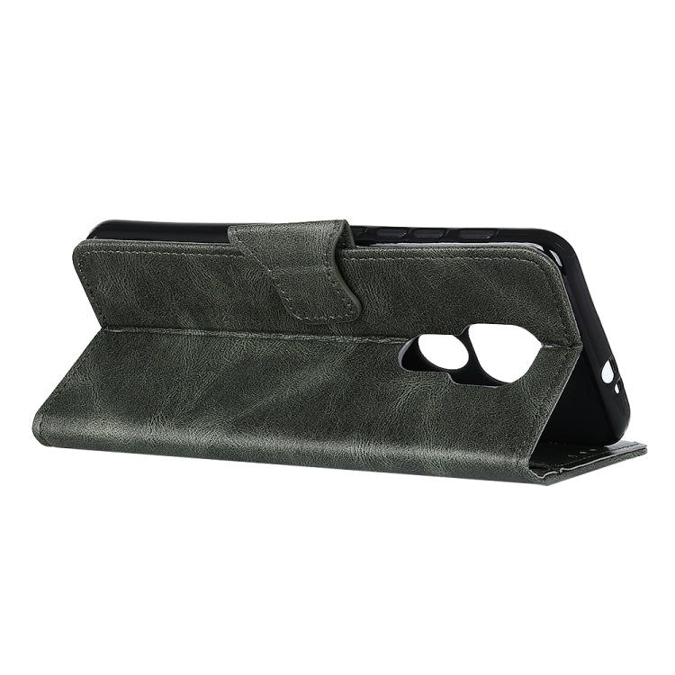 For Motorola Moto G9 / G9 Play / E7 Plus / Lenovo K12 Note Mirren Crazy Horse Texture Horizontal Flip Leather Case with Holder & Card Slots & Wallet