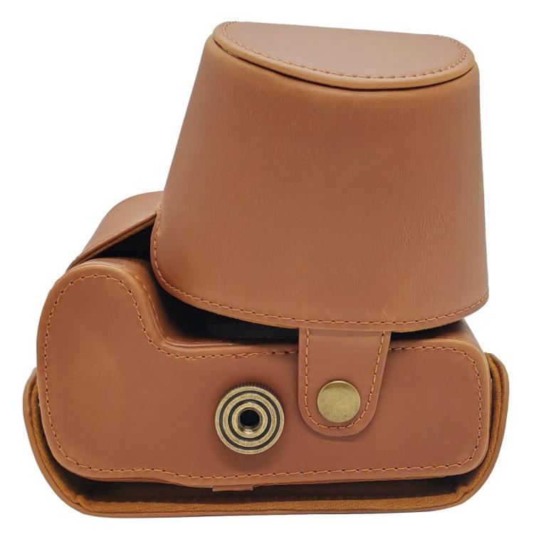 For Canon PowerShot SX50 HS Full Body Vegan Leather Camera Case Bag with Strap