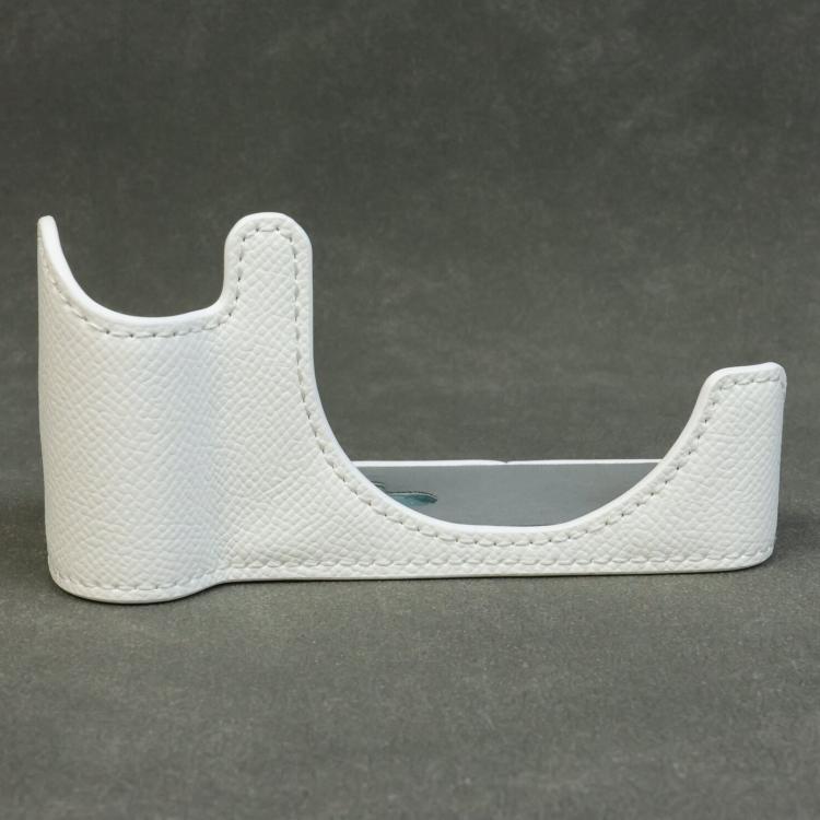 For Canon PowerShot V1 Palm Texture Vegan Leather Camera Half Case Base