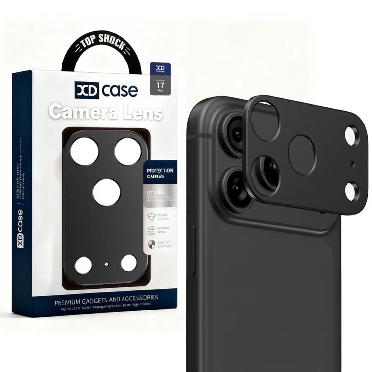 For iPhone 17 Pro XDcase Metal Flat & Hollow Camera Lens Protector
