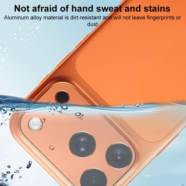 For iPhone 17 Pro XDcase Metal Flat & Hollow Camera Lens Protector