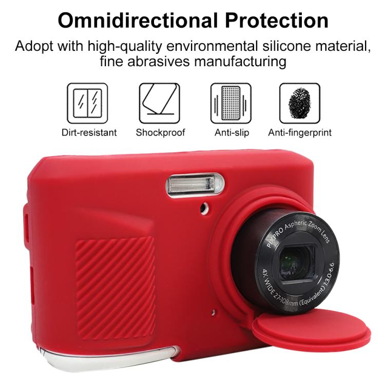 For Kodak Pixpro FZ45 Glossy Soft Silicone Protective Case