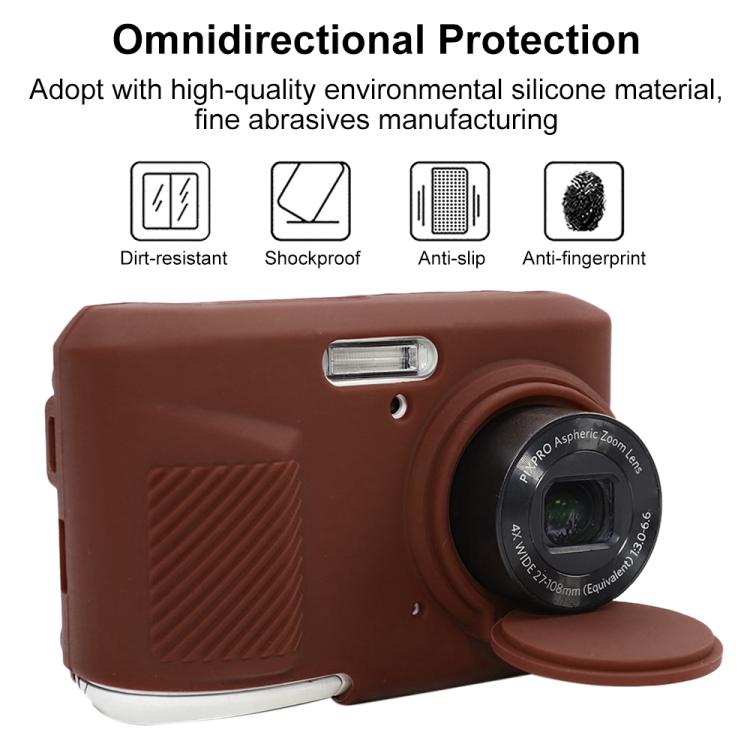 For Kodak Pixpro FZ45 Glossy Soft Silicone Protective Case
