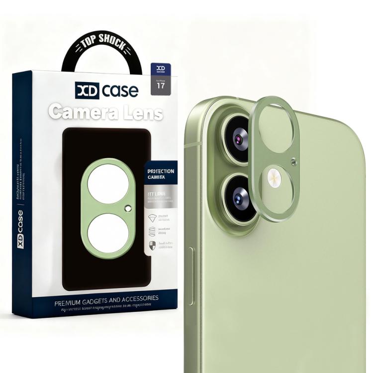 For iPhone 17 XDcase Metal Flat & Hollow Camera Lens Protector