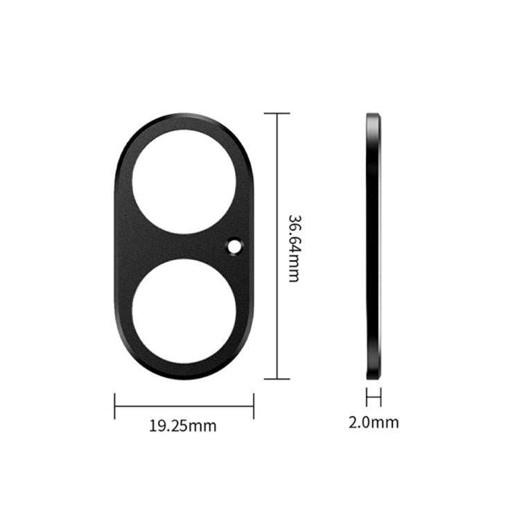 For iPhone 17 XDcase Metal Flat & Hollow Camera Lens Protector
