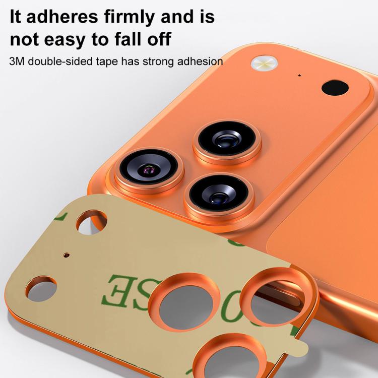 For iPhone 17 XDcase Metal Flat & Hollow Camera Lens Protector