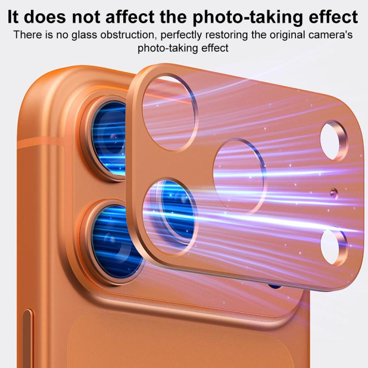 For iPhone 17 XDcase Metal Flat & Hollow Camera Lens Protector