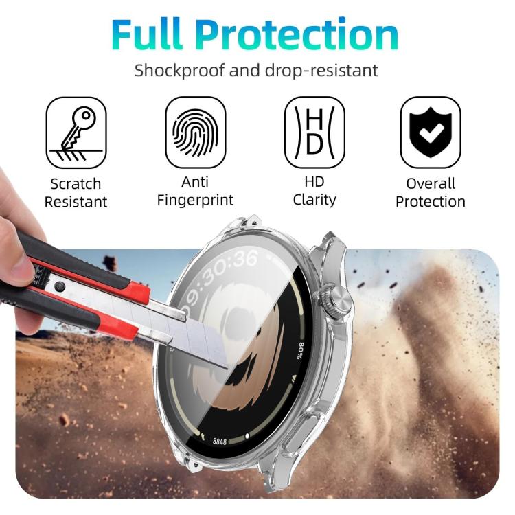 For OPPO Watch S xDfind Tempered Film Integrated PC Watch Protective Cover