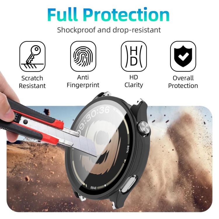 For OPPO Watch S xDfind Tempered Film Integrated PC Watch Protective Cover