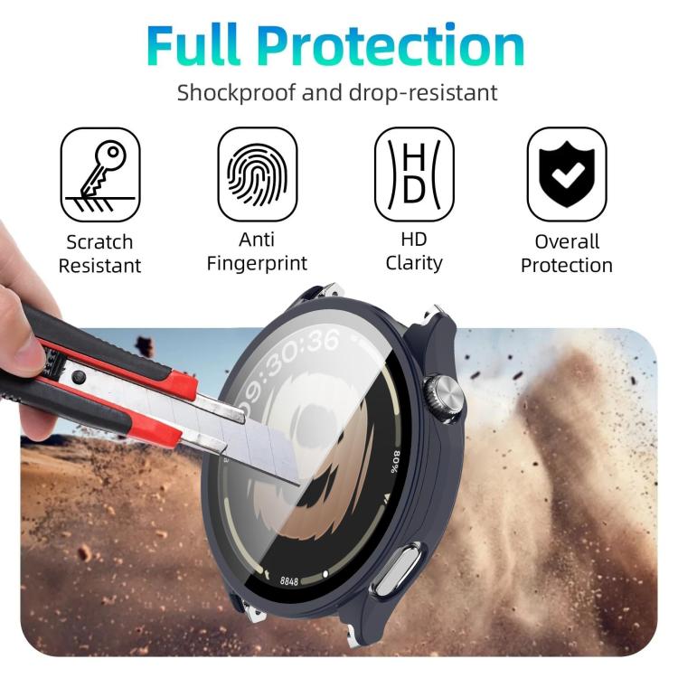 For OPPO Watch S xDfind Tempered Film Integrated PC Watch Protective Cover