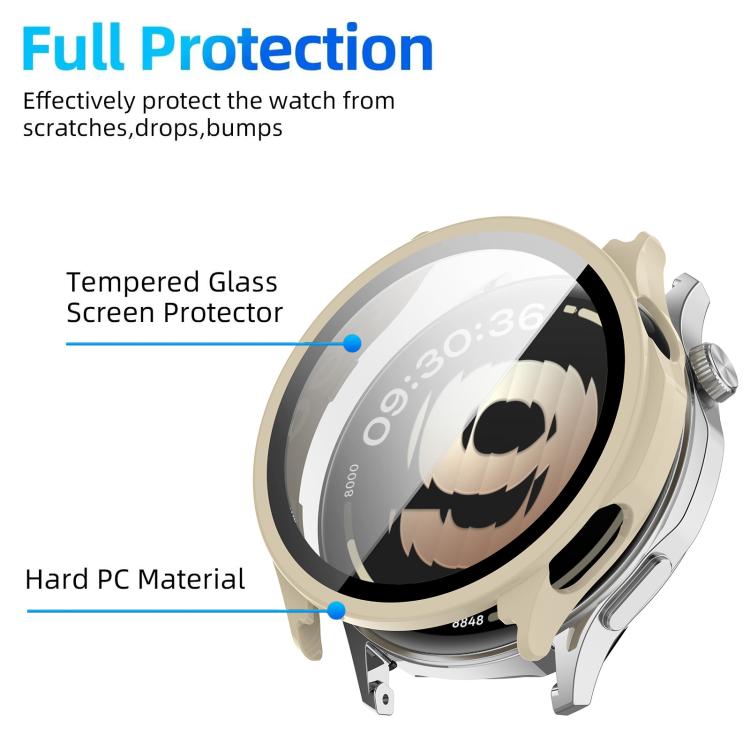 For OPPO Watch S xDfind Tempered Film Integrated PC Watch Protective Cover