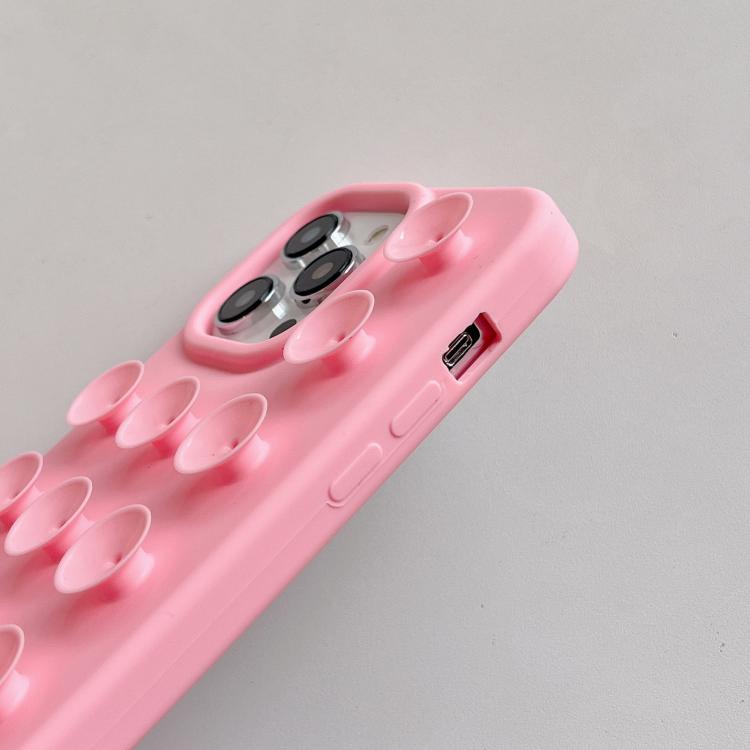 For iPhone 17 Pro Simple Suction Cup Silicone Phone Case with Lanyard