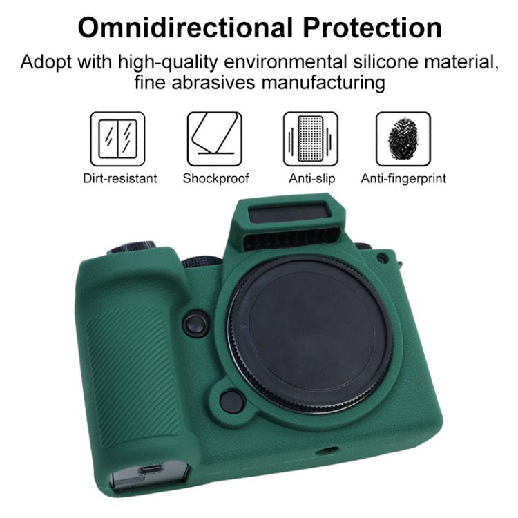For Panasonic LUMIX DC-S5 II / DC-S5M2GK Litchi Texture Soft Silicone Protective Case