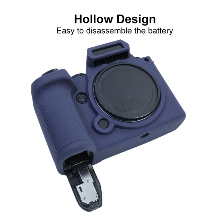 For Panasonic LUMIX DC-S5 II / DC-S5M2GK Litchi Texture Soft Silicone Protective Case