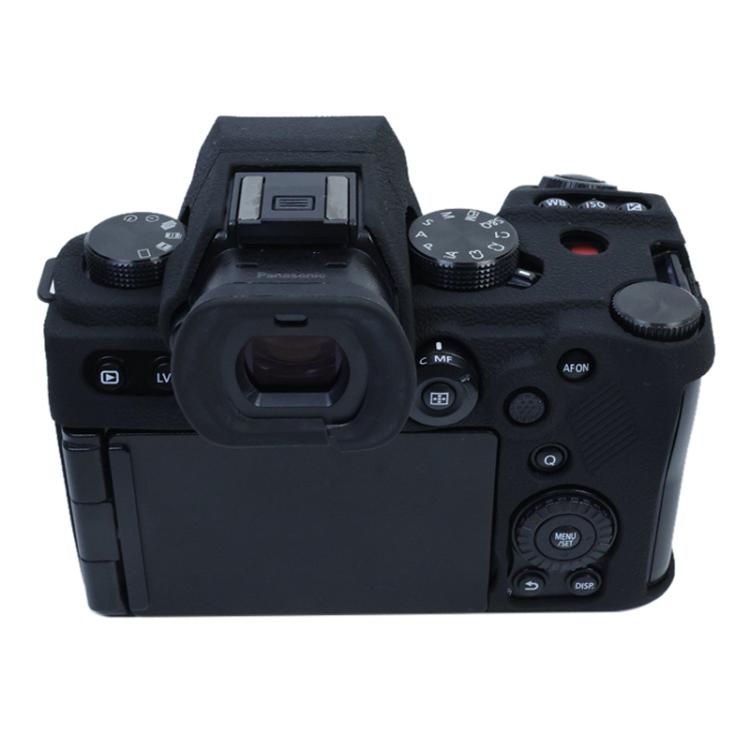 For Panasonic LUMIX DC-S5 II / DC-S5M2GK Litchi Texture Soft Silicone Protective Case