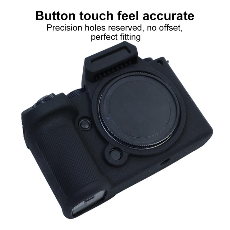 For Panasonic LUMIX DC-S5 II / DC-S5M2GK Litchi Texture Soft Silicone Protective Case