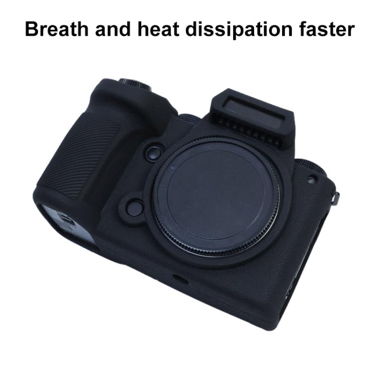 For Panasonic LUMIX DC-S5 II / DC-S5M2GK Litchi Texture Soft Silicone Protective Case