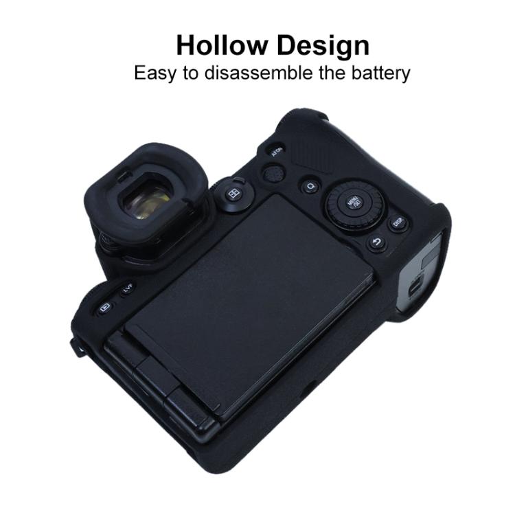 For Panasonic LUMIX DC-S5 II / DC-S5M2GK Litchi Texture Soft Silicone Protective Case