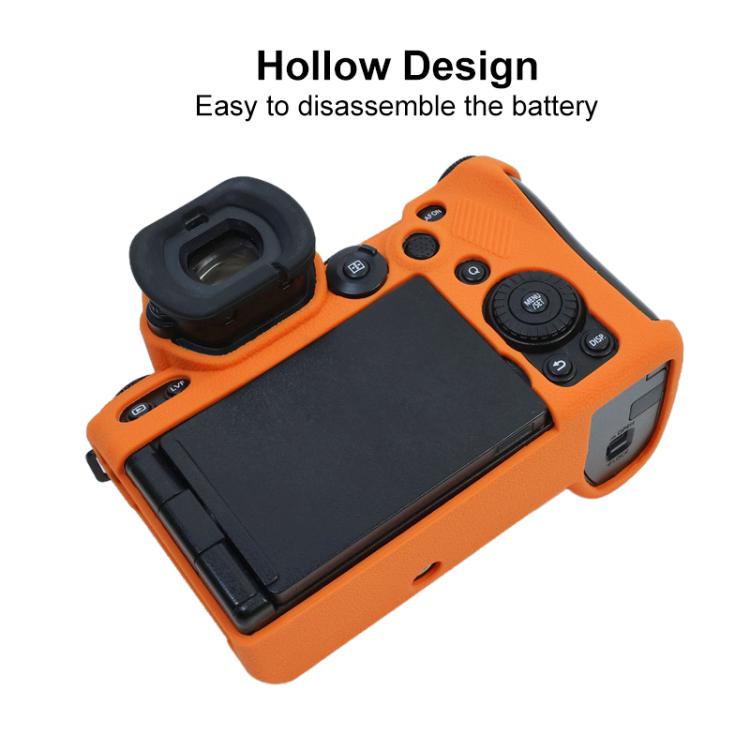 For Panasonic LUMIX DC-S5 II / DC-S5M2GK Litchi Texture Soft Silicone Protective Case