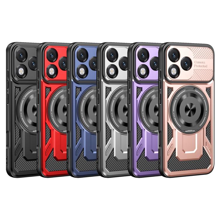 For Honor 400 Lite Global Armor Rotating Holder MagSafe Phone Case