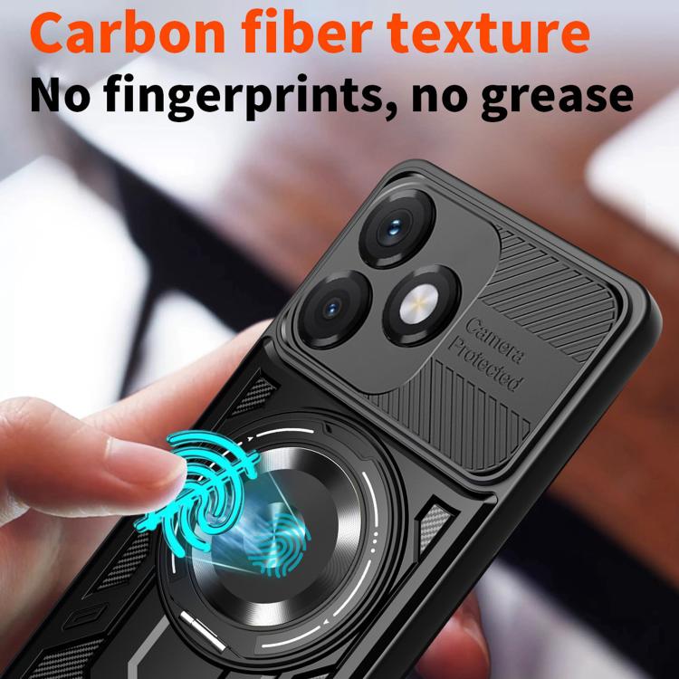 For Honor X5c 4G / X5c Plus 4G Armor Rotating Holder MagSafe Phone Case