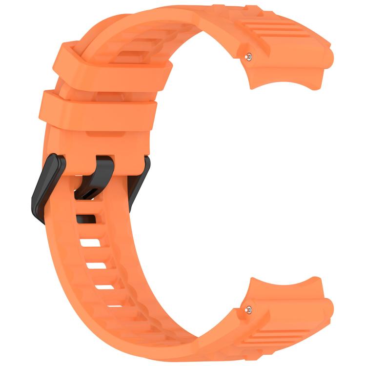 For Amazfit T-Rex 3 Pro 48mm xDfind Solid Color Black Buckle Silicone Watch Band