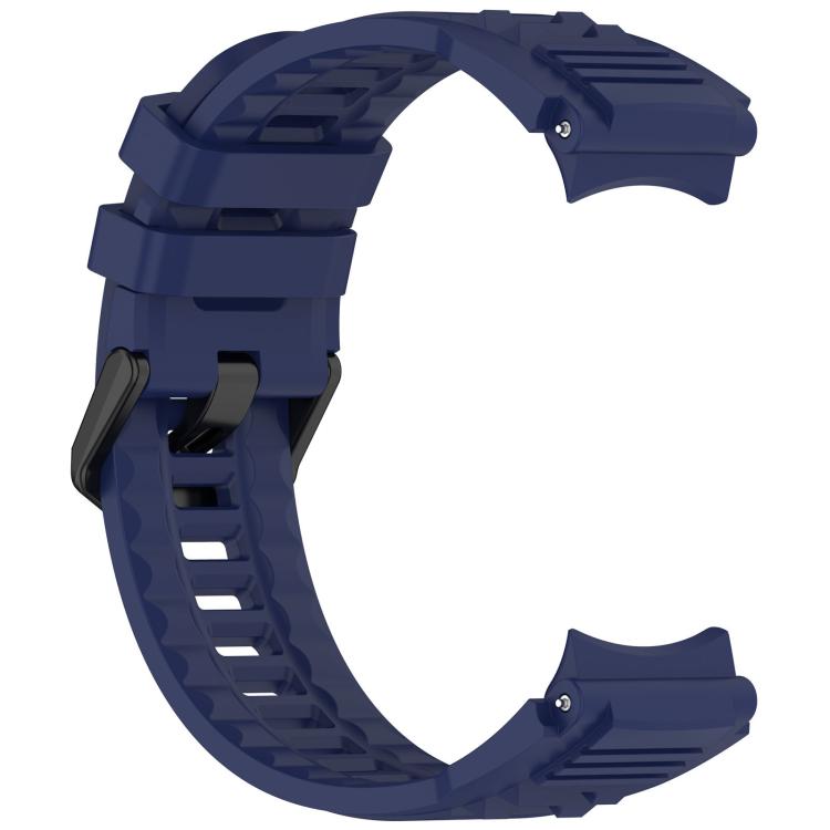 For Amazfit T-Rex 3 Pro 48mm xDfind Solid Color Black Buckle Silicone Watch Band